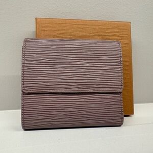 SOLD Louis Vuitton Lilac Gray Epi Wallet